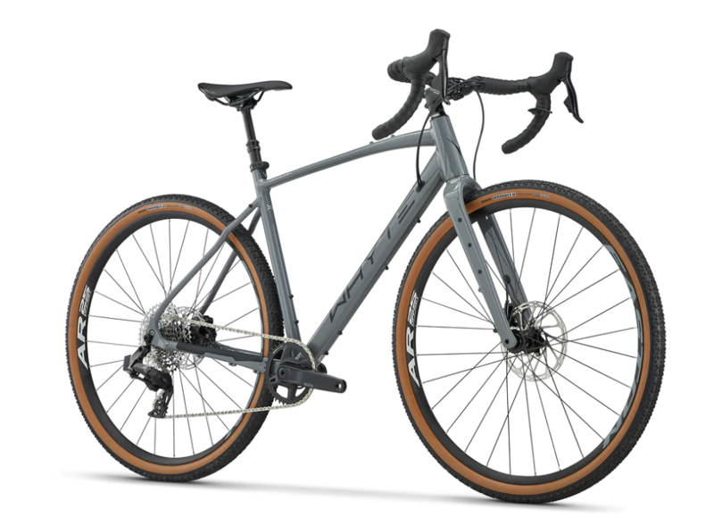 Whyte Gisburn v5 Rival eTAP Gravel Road Bike 2023 in Grey with Black-7